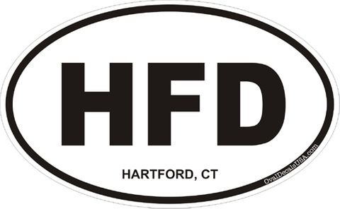 Hartford, Connecticut Decal Sticker