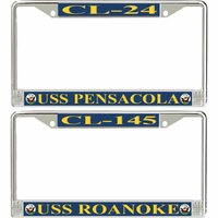 Heavy and Light cruiser License Plate Frames Thumbnail Illustration