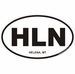Helena Montana Oval Decal