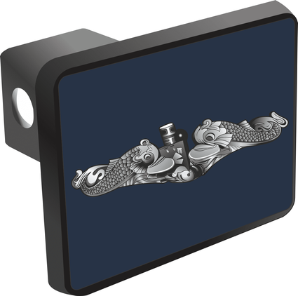U.S. Navy Enlisted Dolphins Hitch Cover