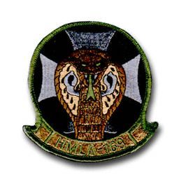 HMLA-169 "VIPERS" SUBDUED (HOOK & LOOP BACKED) 4" PATCH