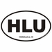 Honolulu, Hawaii Decal Sticker