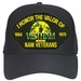Honor the Valor of Vietnam Veterans Black Ball Cap Hat