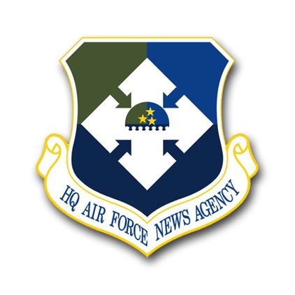 HQ Air Force News Agency Vinyl Transfer Decal