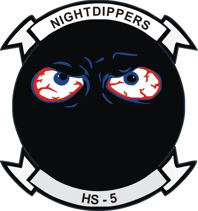 HS 5 Night Dippers Decal