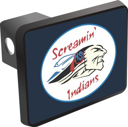 HS Screamin Indians Hitch Cover