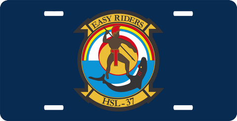 HSL-37 Easy Riders License Plate