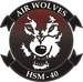 HSM 40 Airwolves Decal