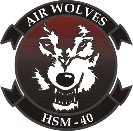 HSM 40 Airwolves Decal