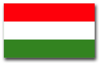 Hungary Flag Vinyl Transfer Decal