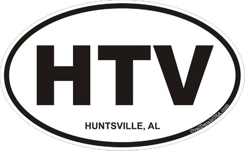 Huntsville Alabama Decal Sticker