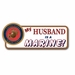 Husband Is a Marine Bumper Sticker