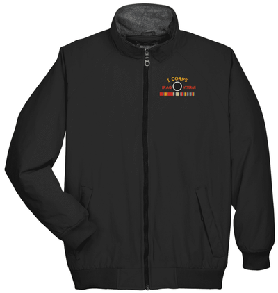 I Corps Iraq Veteran with Ribbons Embroidered 3-Season Jacket