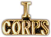 I Corps Lapel Pin