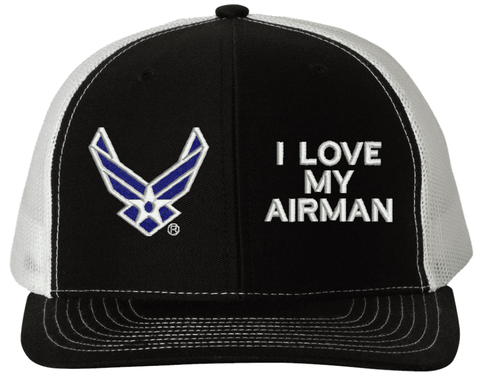 I Love My Airman U.S. Air Force Mesh Back Cap