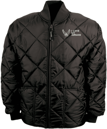 I Love My Airman U.S. Air Force Game Sportswear Bravest Jacket