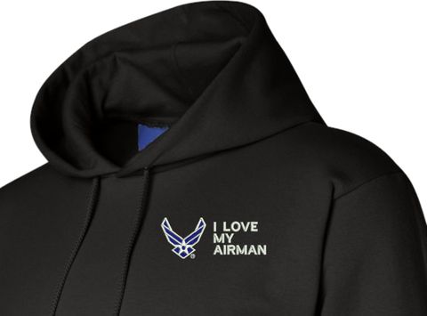 I Love My Airman U.S. Air Force Hoodie