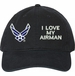 I Love My Airman U.S. Air Force Unstructured Dad Cap