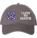 I Love My Coastie U.S. Coast Guard Unstructured Dad Cap