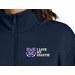 I Love My Coastie U.S. Coast Guard Women's Soft Spacer Quarter-Zip