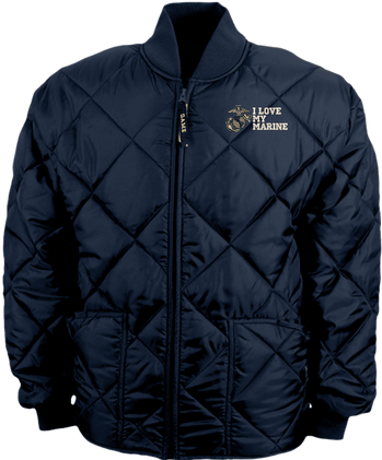 I Love My Marine U.S. Marine Corps Game Sportswear Bravest Jacket