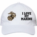 I Love My Marine U.S. Marine Corps Unstructured Dad Cap