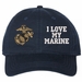 I Love My Marine U.S. Marine Corps Unstructured Dad Cap