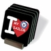 I Love My Sailor Coasters - Set of 4