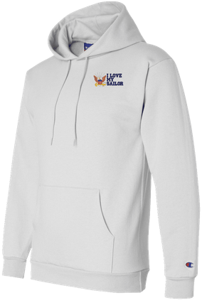 I Love My Sailor U.S. Navy Hoodie