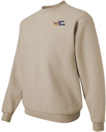 I Love My Sailor U.S. Navy Sweatshirt