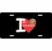 I Love My Soldier License Plate