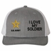 I Love My Soldier U.S. Army Mesh Back Cap