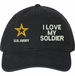 I Love My Soldier U.S. Army Unstructured Dad Cap