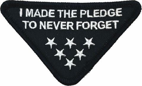 "I Made the Pledge to Never Forget" Patch