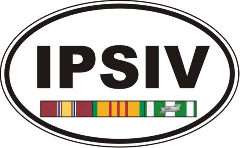 I Proudly Served in Vietnam Oval  Decal