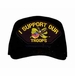 I Support Our Troops with Yellow Ribbon Ball Cap