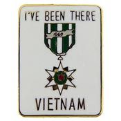 "I've Been There" Vietnam Lapel Pin