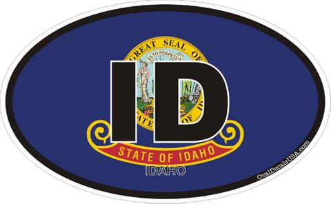 Idaho State Decal Sticker