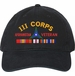 III Corps Afghanistan Veteran with Ribbons Unstructured Dad Cap