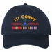 III Corps Afghanistan Veteran with Ribbons Unstructured Dad Cap