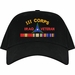 III Corps Iraq Veteran Embroidered Cap with Ribbons
