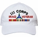 III Corps Iraq Veteran with Ribbons Unstructured Dad Cap