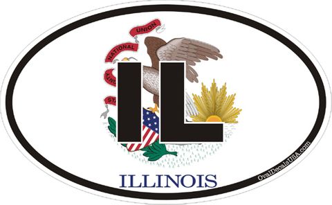 Illinois Decal Sticker