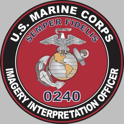 U.S.M.C. MOS 0240 Imagery Interpretation Officer Decal