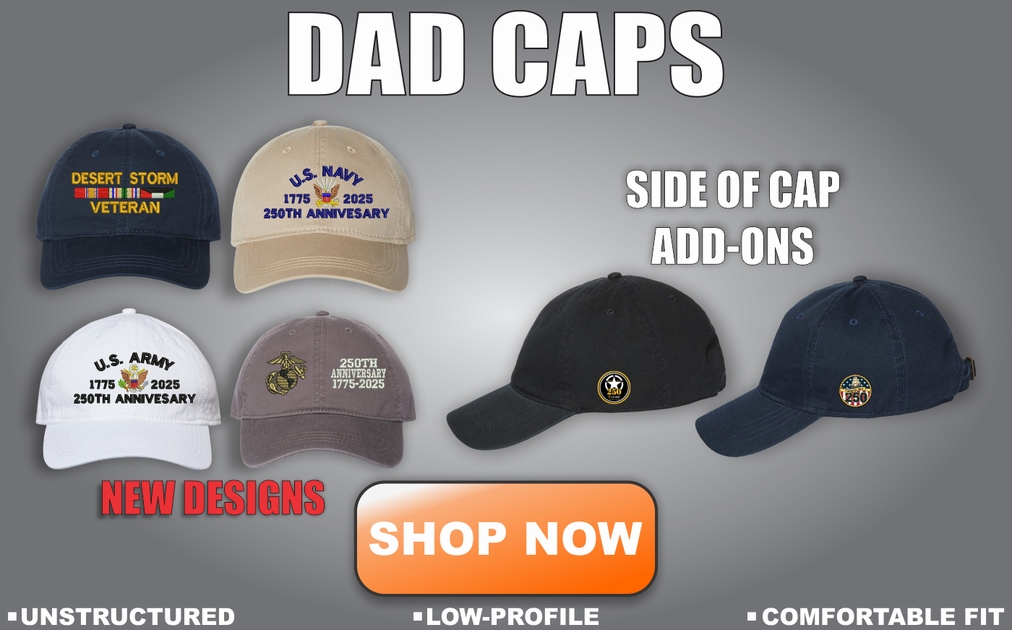 Visit https://militarybest.com/dad-caps.html