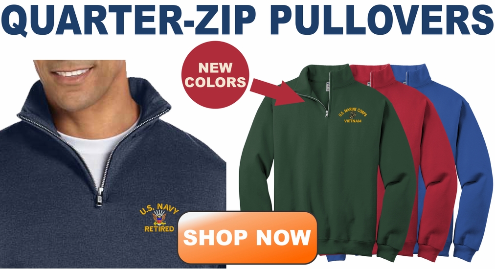 Visit https://militarybest.com/embroidered-quarter-zip-sweatshirts.html