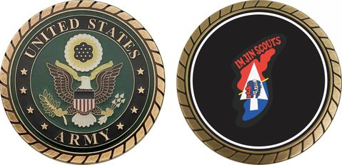U.S. Army IMJIN Scout Award Challenge Coin