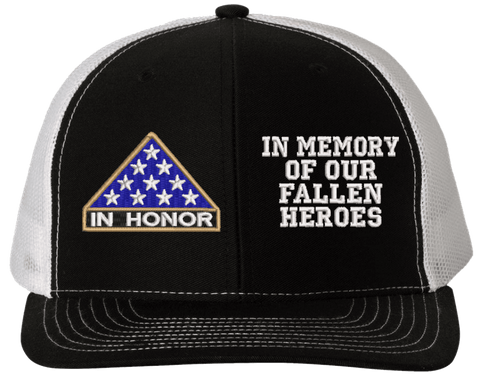 In Memory of Our Fallen Heroes Split Cap