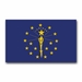 Indiana State Flag Decal