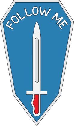 Infantry School Unit Crest Vinyl Transfer Decal